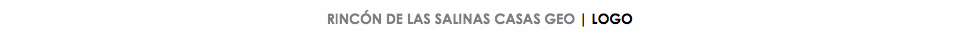 RINCÓN DE LAS SALINAS CASAS GEO | LOGO