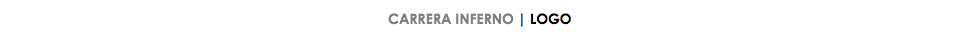 CARRERA INFERNO | LOGO