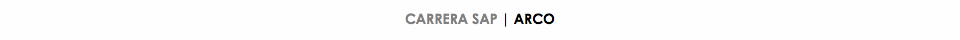 CARRERA SAP | ARCO